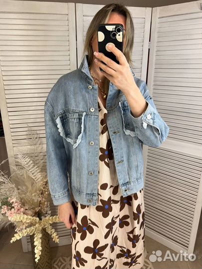 Джинсовая куртка Wiya Италия