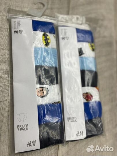 Нижнее белье H&М для мальчиков и девочек