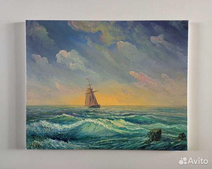 Картина масло, холст, размер 40х50см