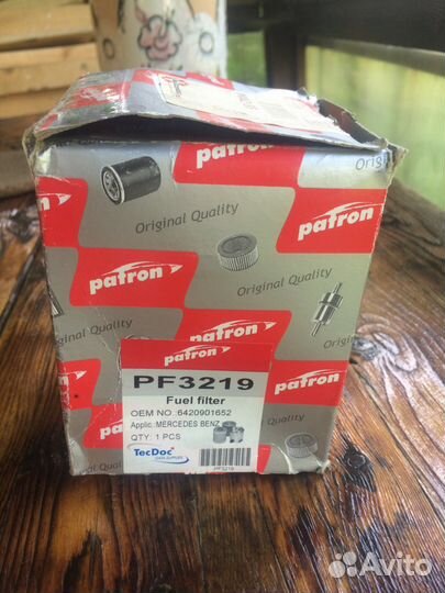 Новый топливный фильтр Patron PF3219 A6420920201