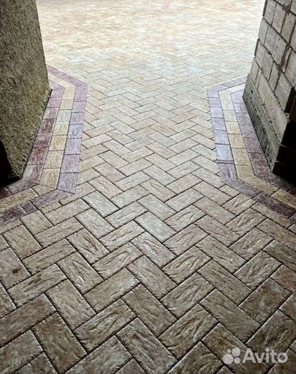 Эстетика вашего двора с тротуарной плиткой