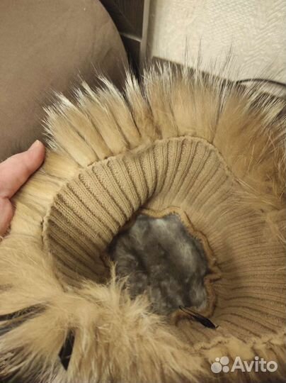 Шапка песцовая женская