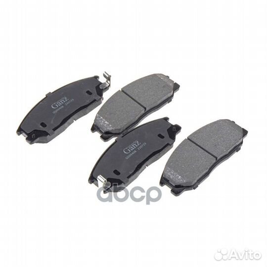 Колодки передние ssangyong rexton 2.7 04-06 GAN