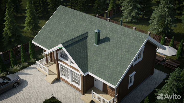 Гибкая черепица мягкая кровля