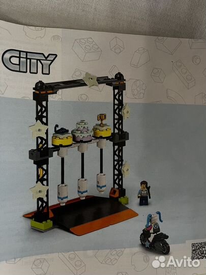 Lego city трюковое испытание