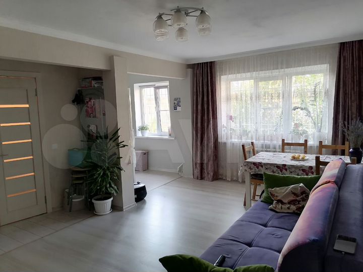 3-к. квартира, 56 м², 1/5 эт.