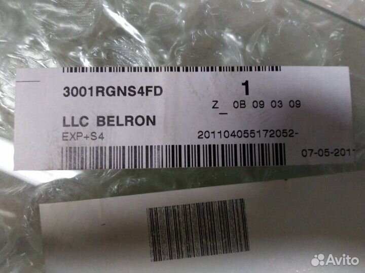 Стекло двери переднее правое Daewoo Espero 4D