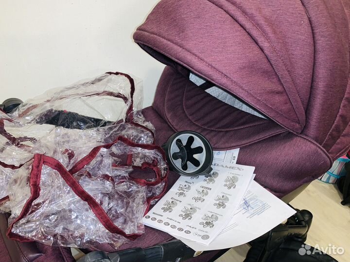 Коляска adamex barletta new 3 в 1