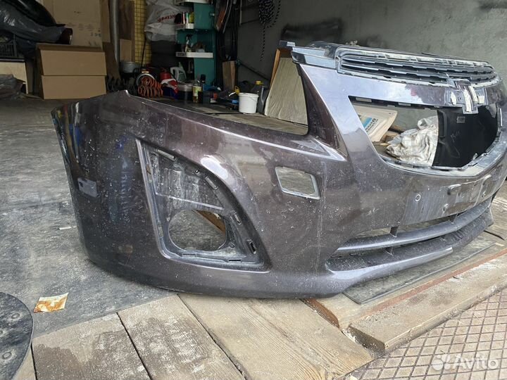 Бампер передний Шевроле круз рест