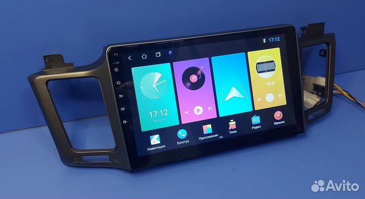 Магнитола android Toyota RAV-4 2012-2019 10