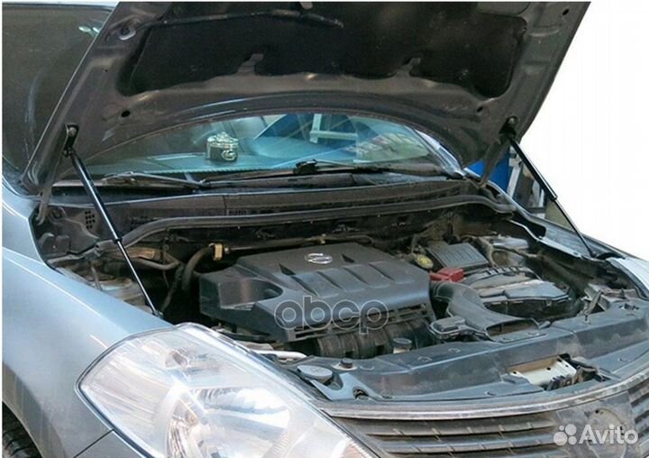 Unitii011 Амортизаторы капота, 2 шт. Nissan tiida