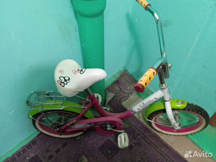 Детский велосипед bike girls для Princess