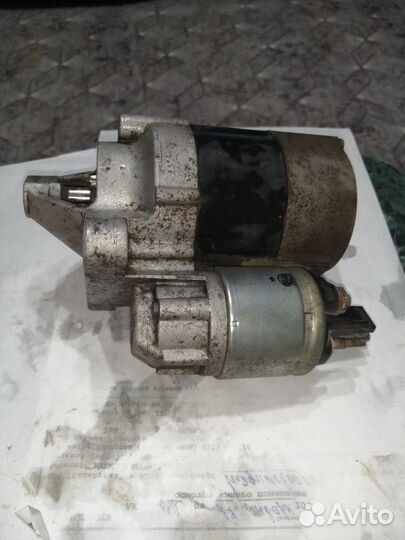 Стартер renault sandero