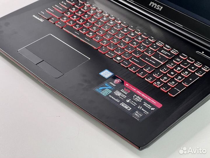 MSI 17.3”120Hz Core i7 32g озу SSD512g для работы