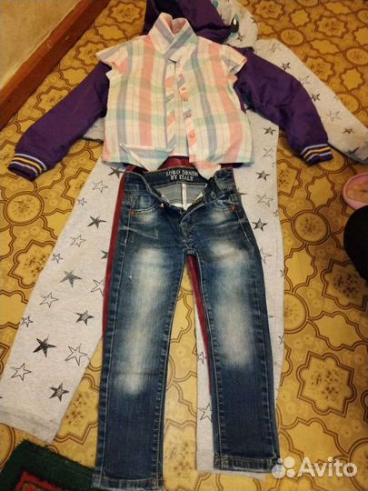 Вещи пакетом для девочек 110-116