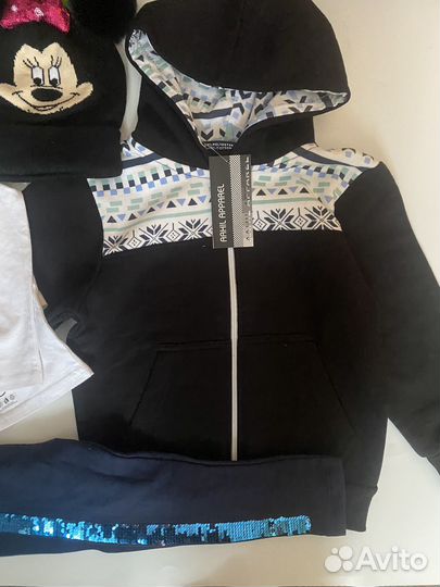 Вещи пакетом на девочку 98