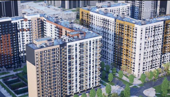 1-к. квартира, 34,9 м², 18/18 эт.