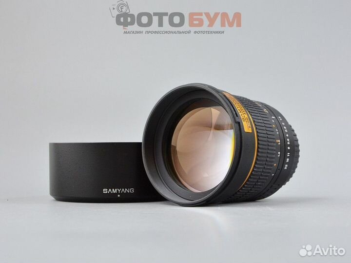 Объектив Samyang 85mm f1.4 (для Canon)