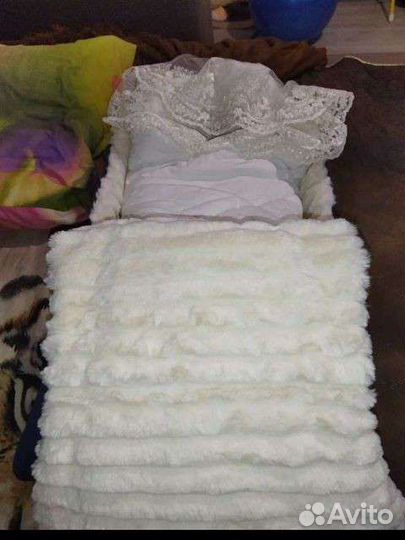 Конверт на выписку зимний+одеяло