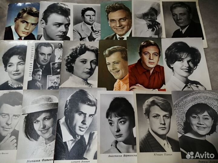 Открытки актеров