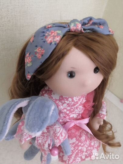 Куколка текстильная,ручной работы