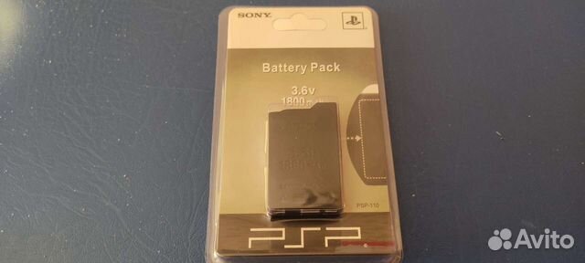 Батарея аккумулятор для psp fat 1008