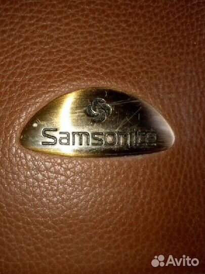 Портфель кожаный Samsonite