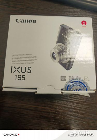 Фотоаппарат Canon Ixus 185