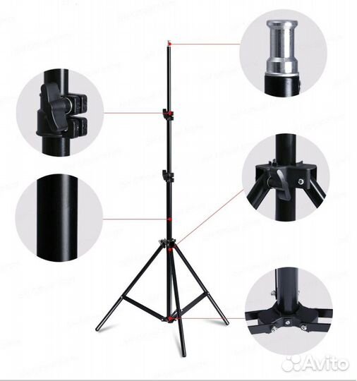 Новый софтбокс 70*50см со штативом 2м