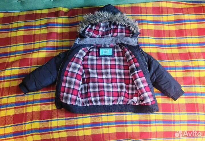 Куртка демисезонная утепленная на фланели