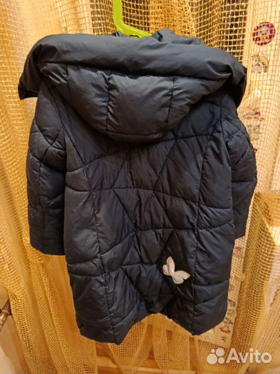 Зимняя удлиненная куртка, пальто