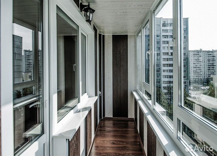 Остекление балкона\панорамные окна