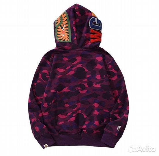 Зипка Bape double shark