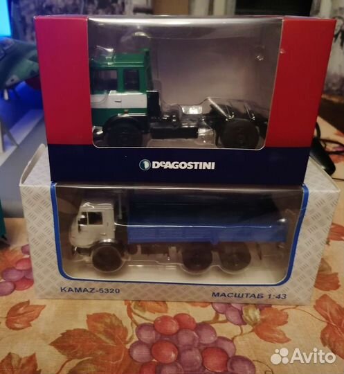 Модели грузовиков 3 штуки