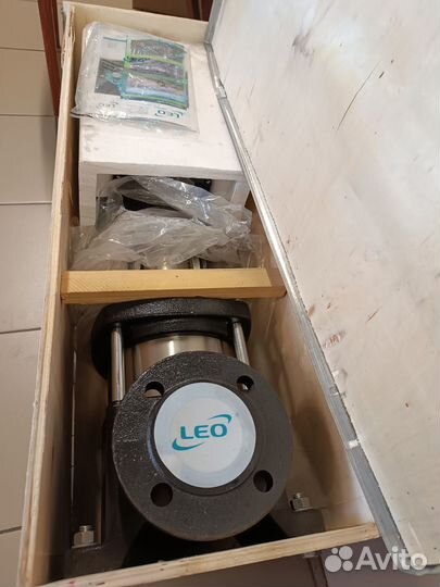 Насос вертикальный многоступенчатый LEO LVR15-2