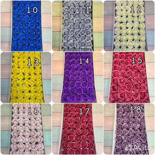 Мыльные розы оптом