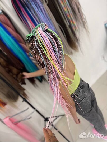 Плетение афрокос