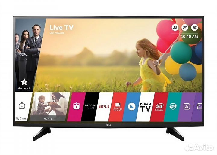 SMART LG 43LH595V (108 см) HDR, WiFi