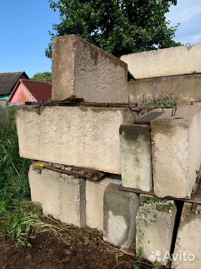 Фундаментные блоки фбс (+погрузка спец техникой)