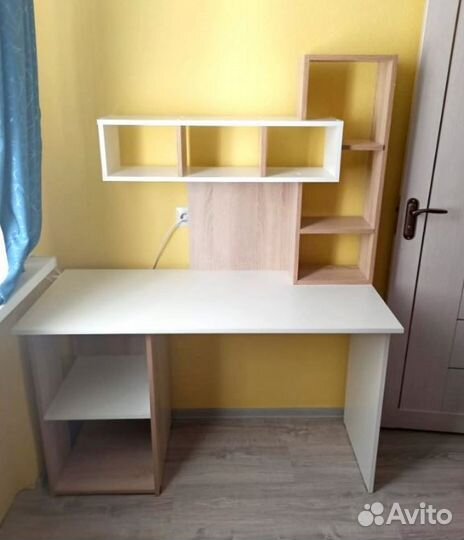 Стол Дуб сонома/Белый