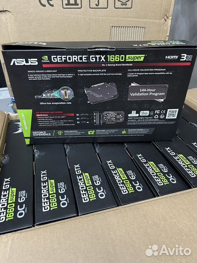 Коробка от видеокарты GeForce GTX 1660 super