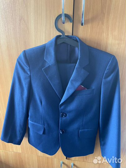 Школьный костюм для мальчика 122 синий