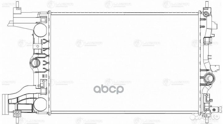 Радиатор системы охлаждения Opel Astra J