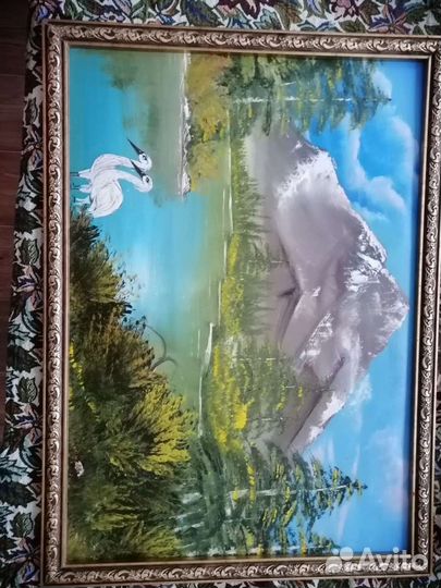 Картина маслом на холсте большая