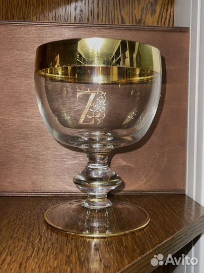 Бокалы хрустальные 750 мл Чехословакия