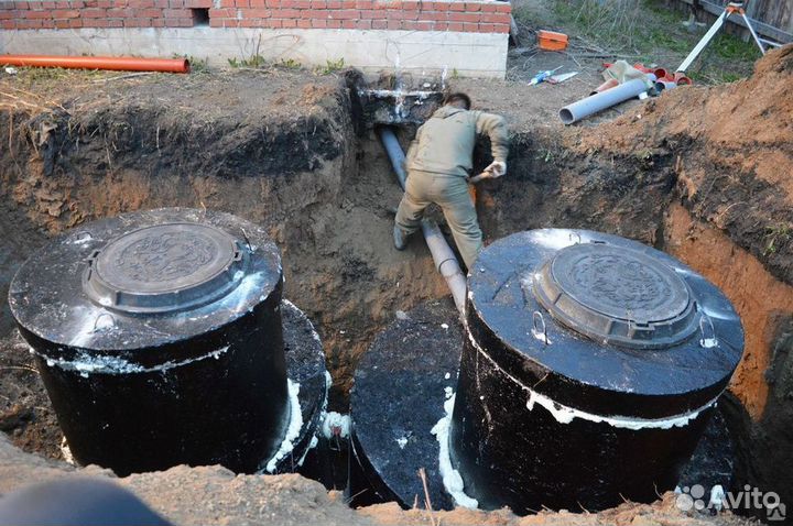 Услуги монтаж канализации под ключ в Завьялово