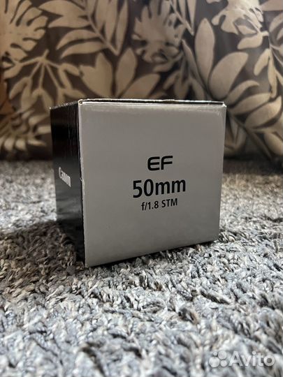 Объектив canon ef 50mm f 1 8 stm