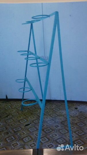 Стойки для живых цветов. Вазонов. Гофромашина