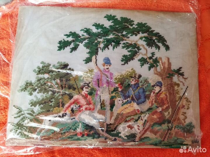 Картина вышивка