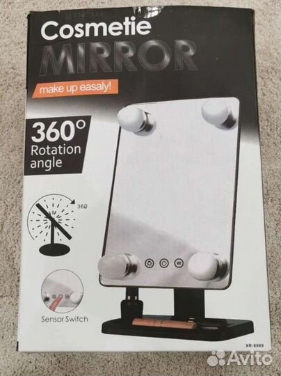 Зеркало для макияжа с подсветкой